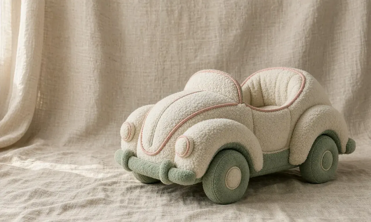 Plush convertible for babies